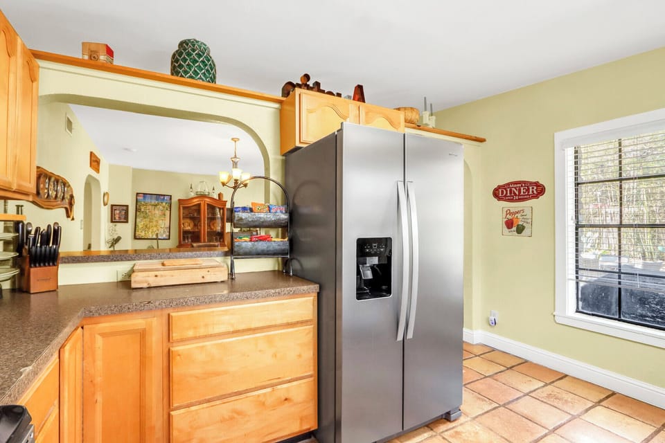 Modern fridge