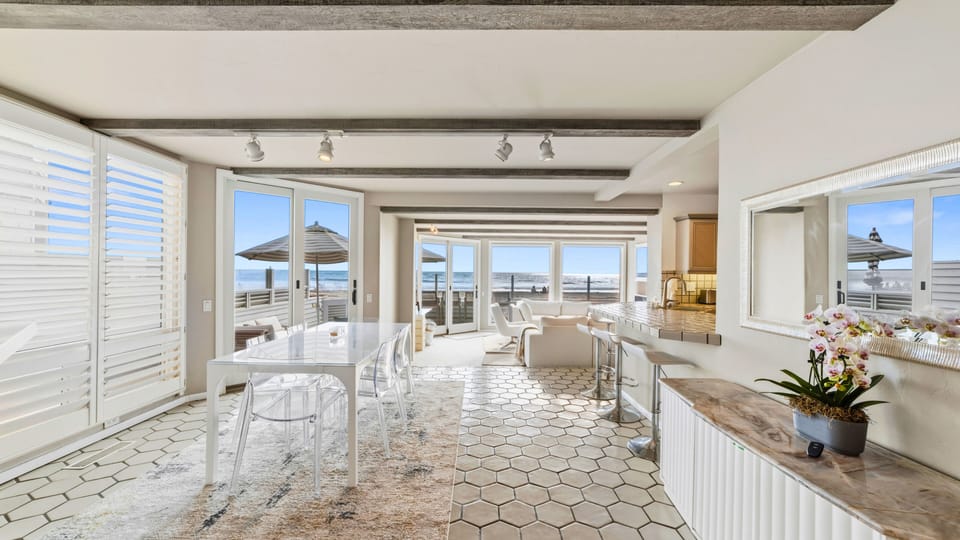 Bright kitchen and dining space designed for easy meals and comfortable gathering.