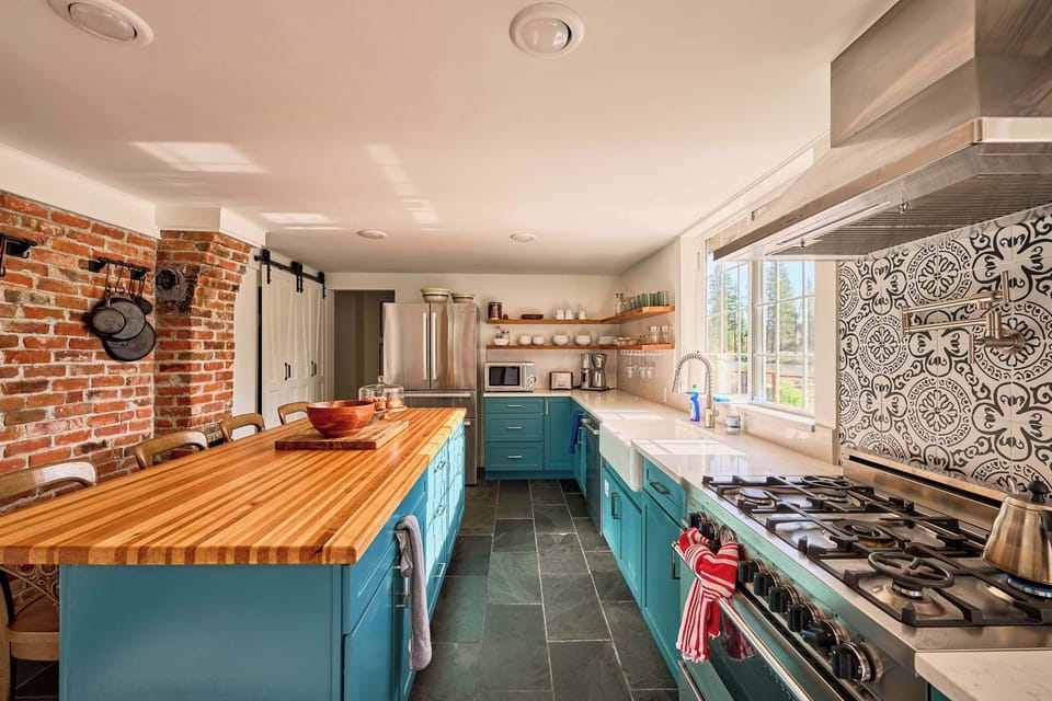 The farmhouse kitchen