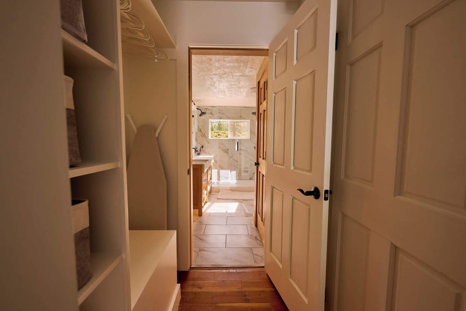 Primary walk-in closet