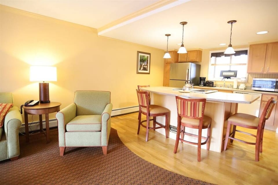 Kitchen Island in Condo at Pollard Brook