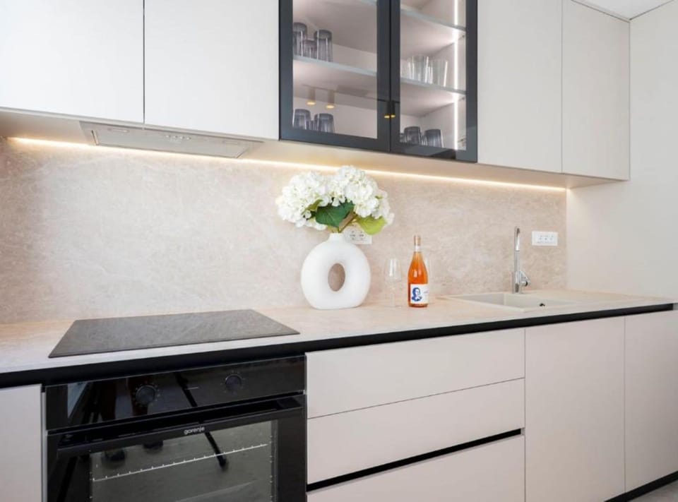 Apartment (Apartment With Terrace And Balcony) | Private kitchen | Fridge