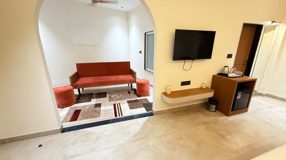 Executive Double or Twin Room, Mountain View | Living area