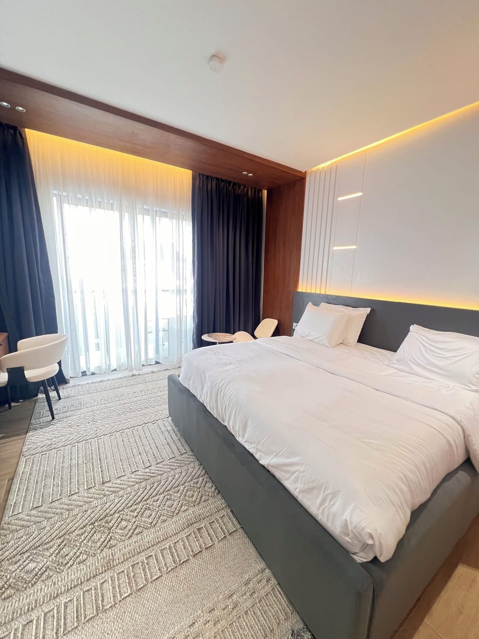 In-room safe, desk, laptop workspace, blackout drapes