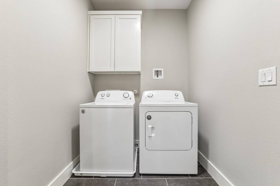 Full size washer and dryer