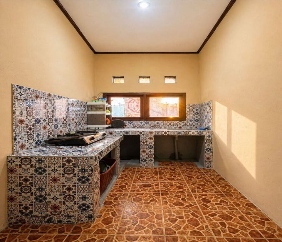 Villa, Garden View | Private kitchen