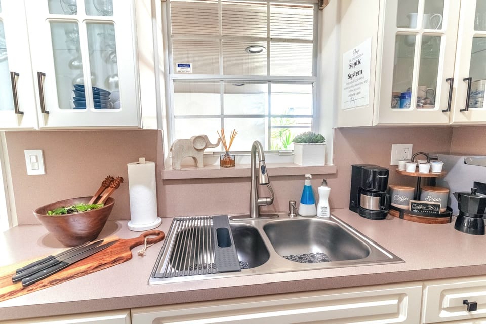 Kitchen is equipped with everything you may need during your stay! 