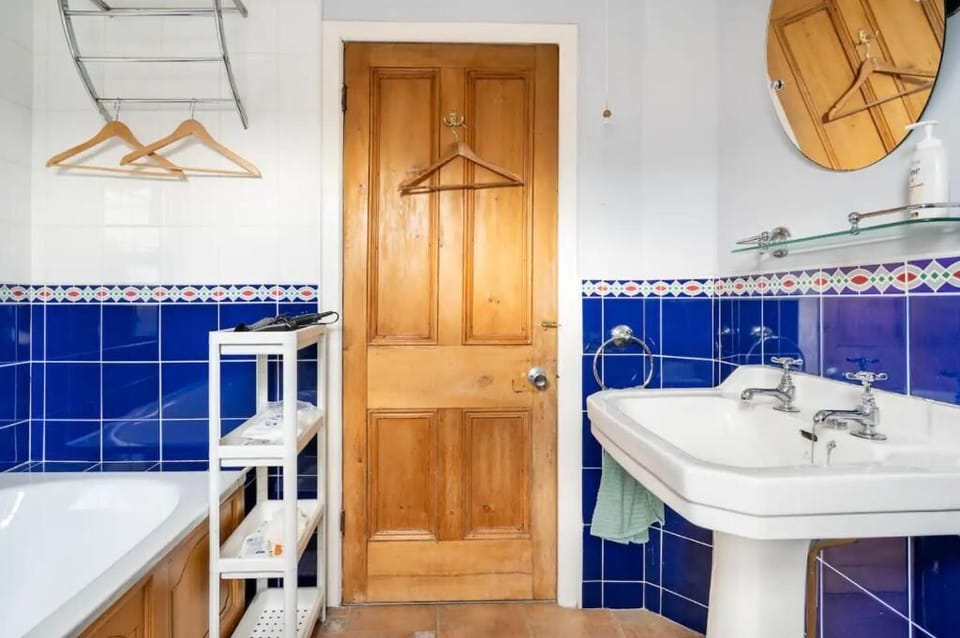 Superior Townhome | Bathroom | Slippers