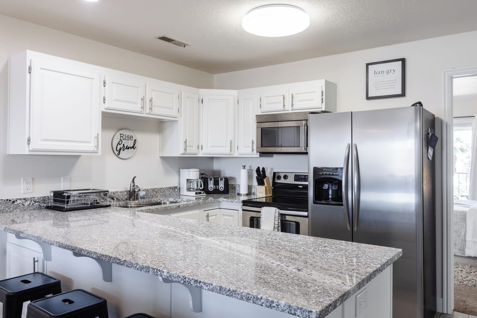 Lots of counter space to make meals and enjoy company!