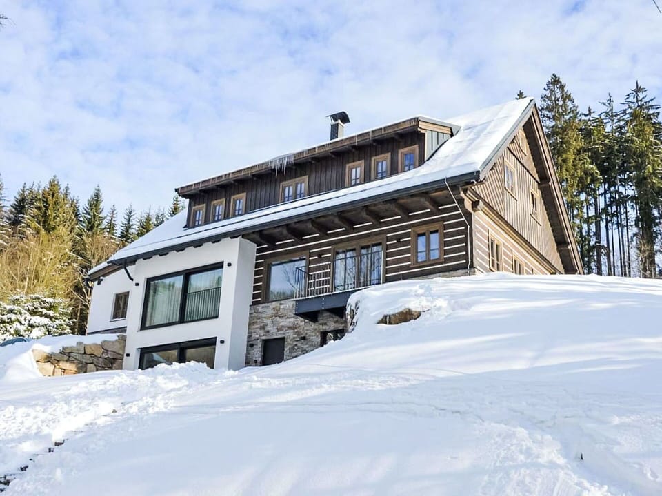 Snow, Winter, Home, House, Cottage, Freezing, Slope, Geological Phenomenon, Ice Cap, Larch