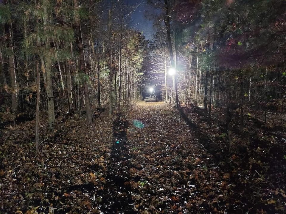 Lighted trail