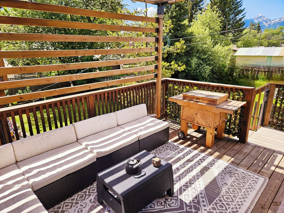 Patio with BBQ