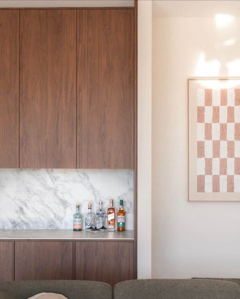 Bar area. Note: Alcohol not included. 