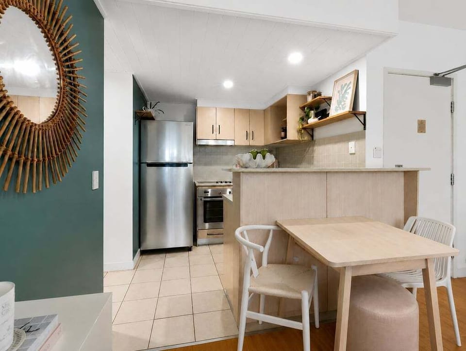 Enjoy a bright, open kitchen setup paired with a dedicated dining area made for slow mornings and long conversations