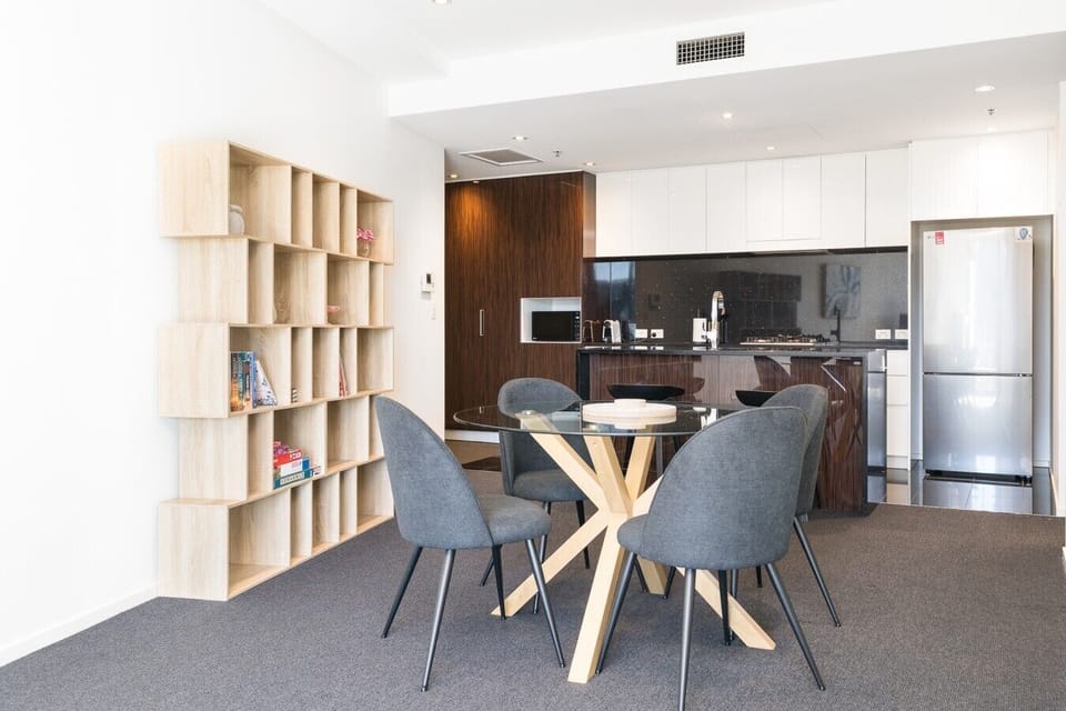 Enjoy relaxed dining in a bright, open-plan setting designed for comfort and connection.