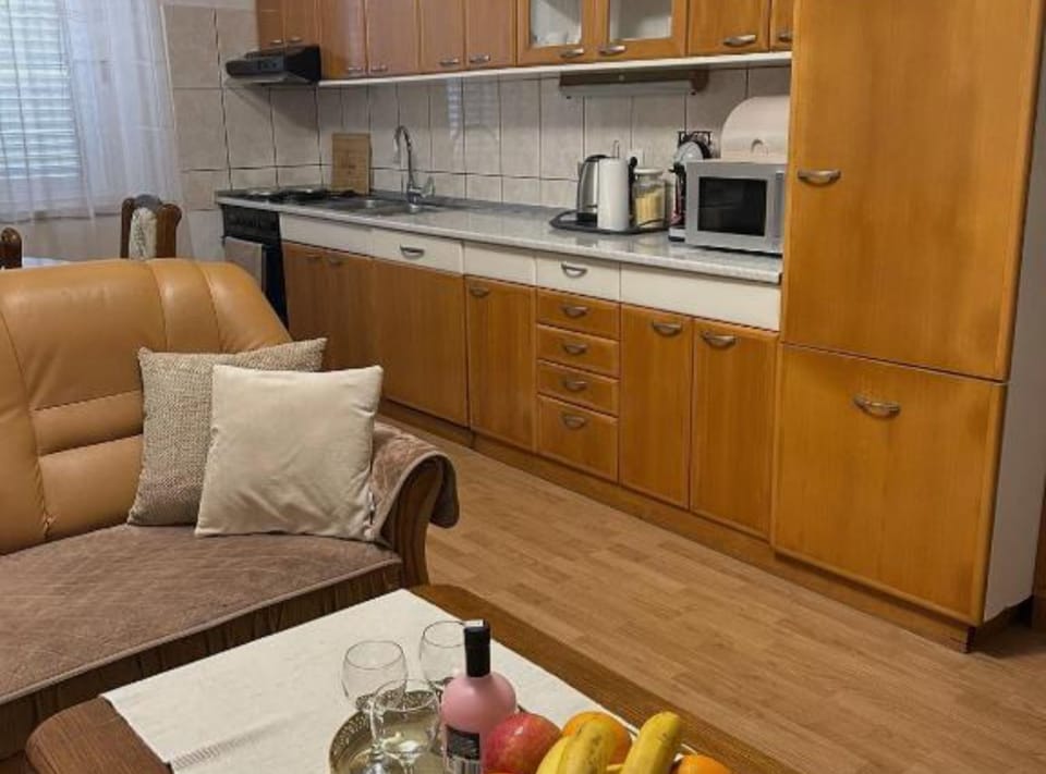 House (Two Bedroom Holiday Home with Hot-Tub) | Private kitchen | Fridge