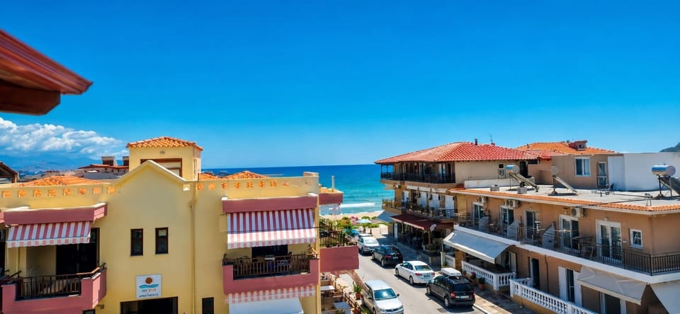 Bright Exterior with Sea Views and Sunny Blue Sky