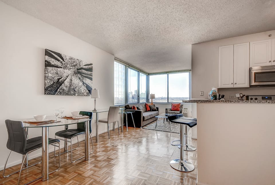 Luxury Apartment, 1 Bedroom | Living area | Flat-screen TV