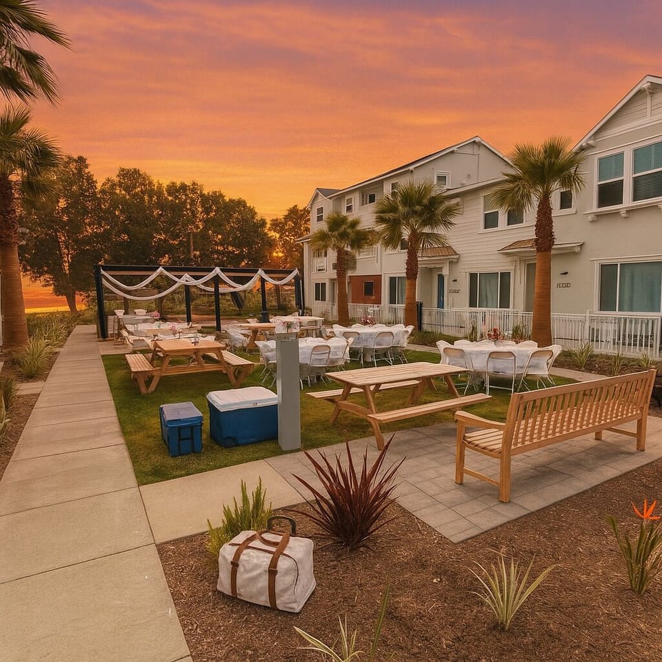 Outdoor dining