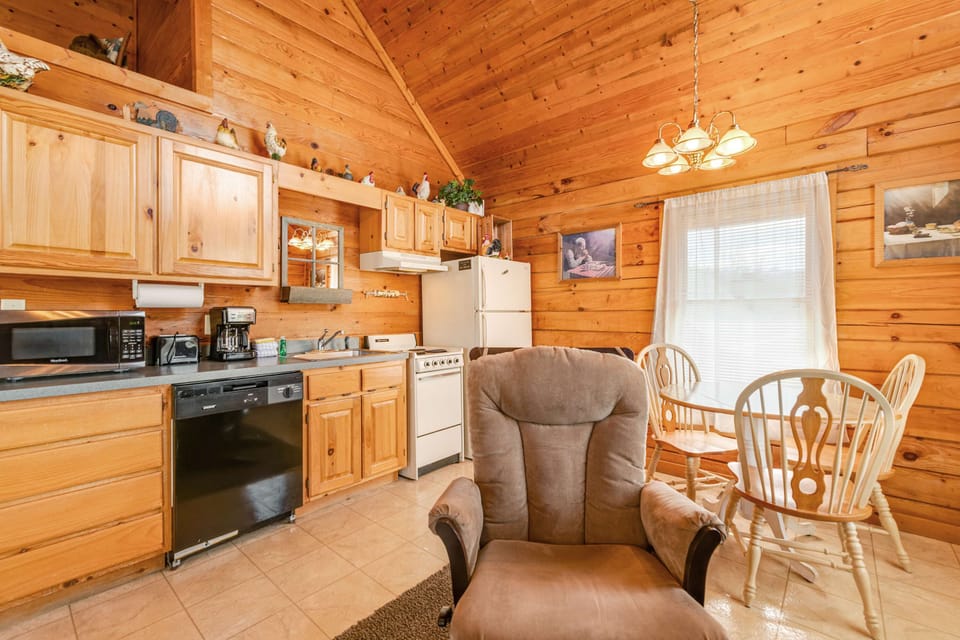 Kitchen Nook, enjoy culinary adventures in this bright, airy kitchen with rustic charm!