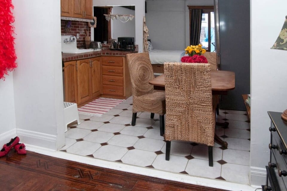 kitchen view from living room