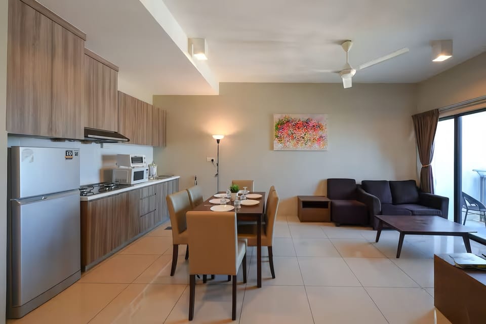 Superior Apartment | Private kitchen | Dining tables