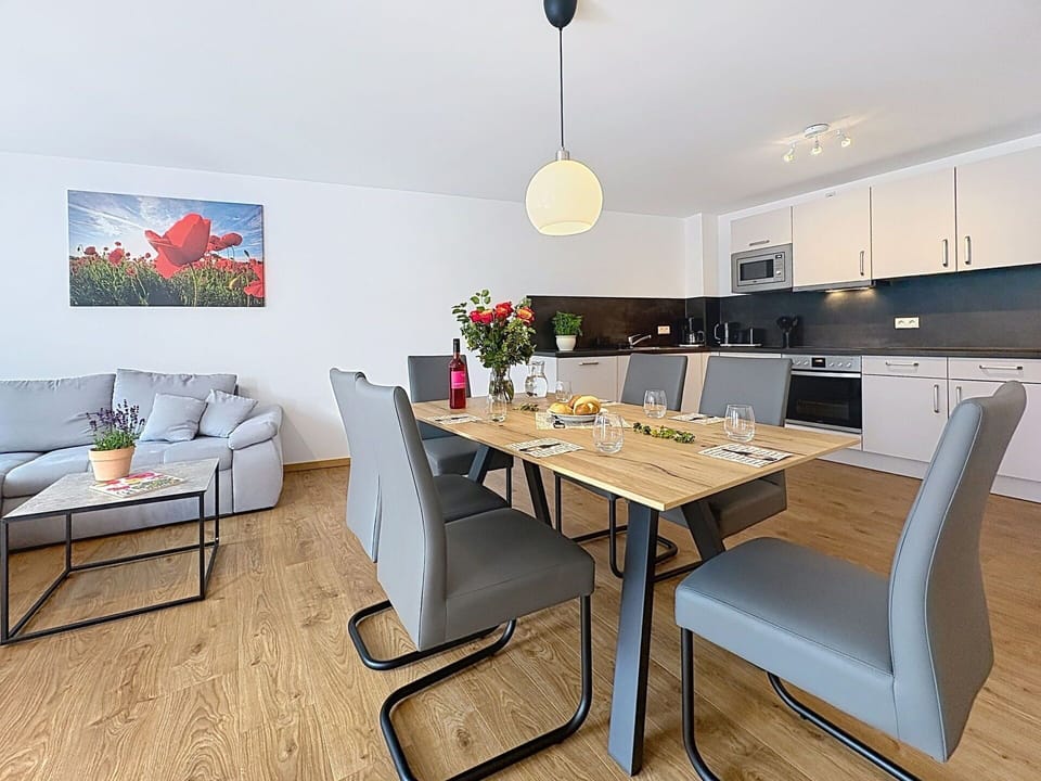 Furniture, Interior Design, Flooring, Floor, Wood, Kitchen & Dining Room Table, Table, Room, Dining Room, Chair