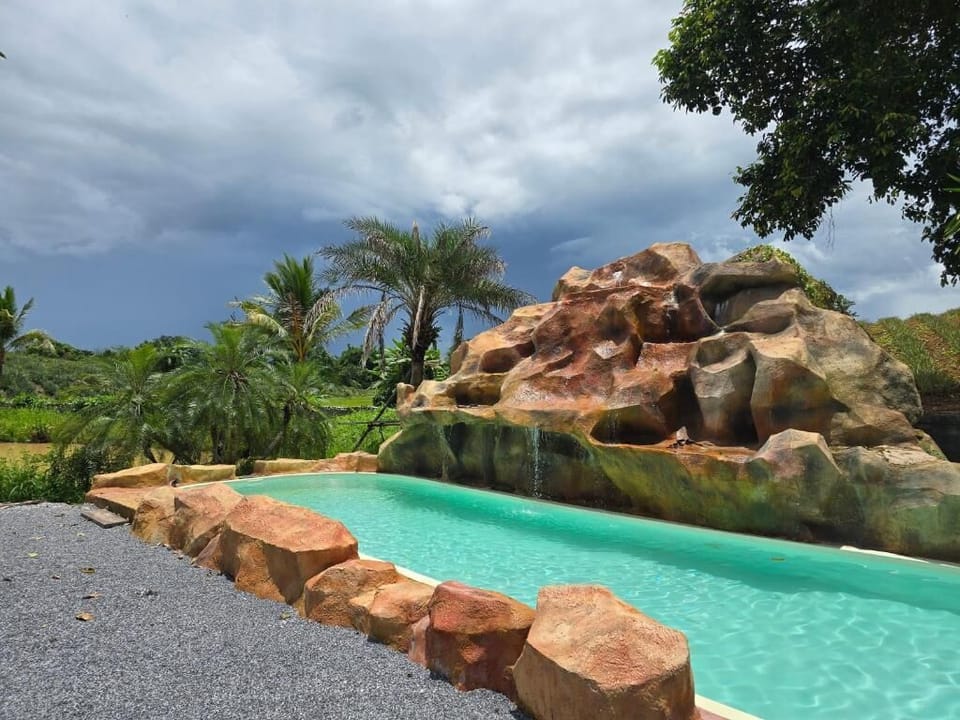 Bungalow, 2 Bedrooms, Smoking, Terrace | Pool | Outdoor pool