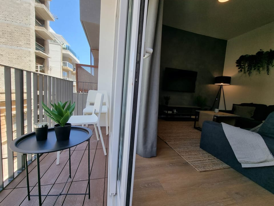 Private balcony