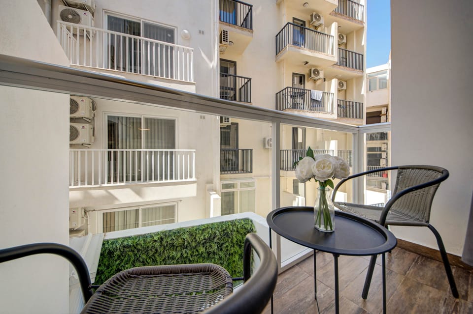 Private balcony