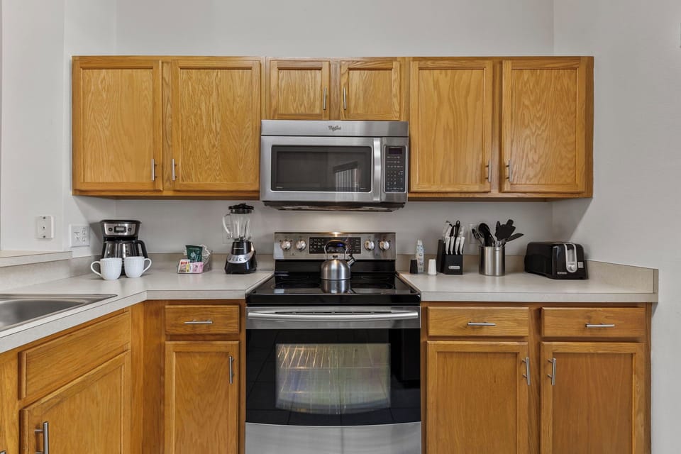 Full Equipped Kitchen Ready for Your Next Favorite Recipe