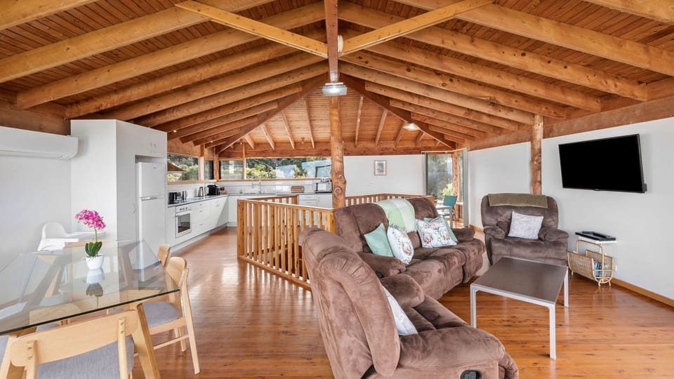 Gather, cook, dine, and relax without missing a moment of the view