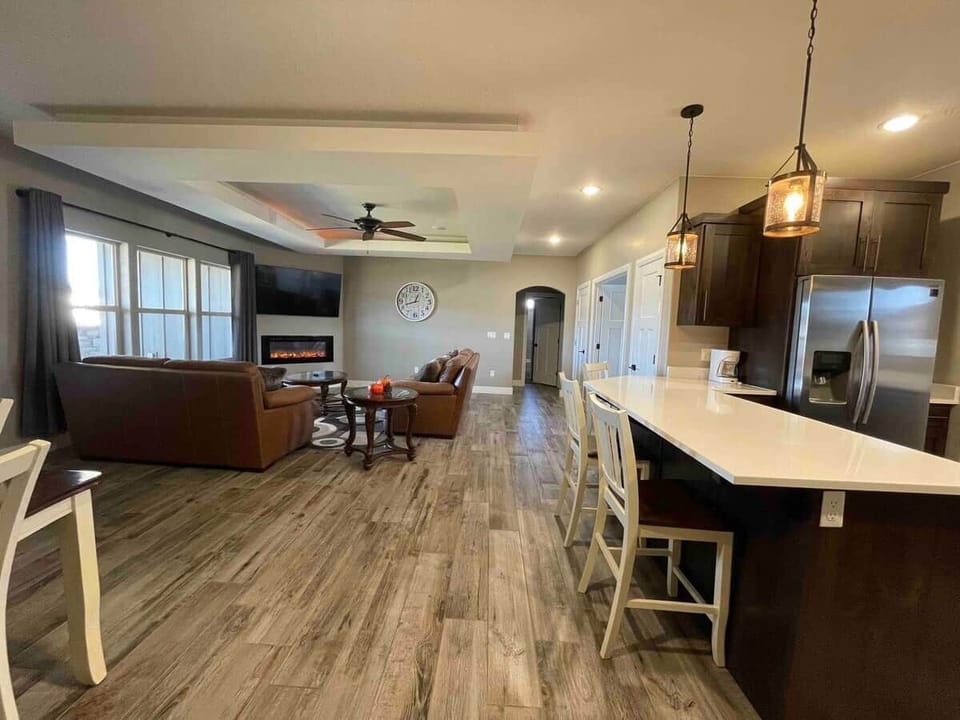 Spacious family room