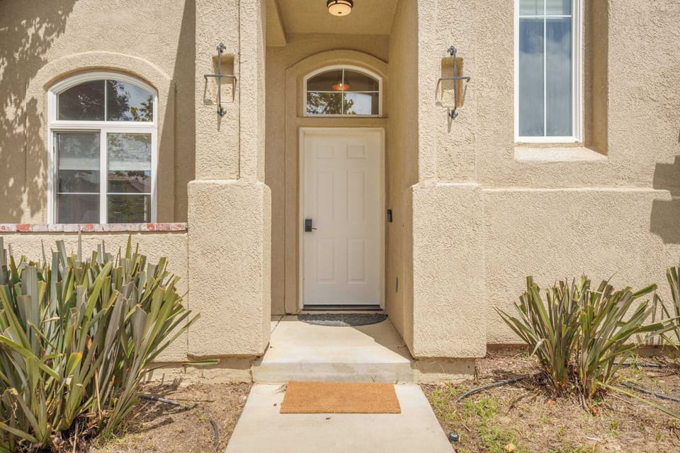 Front entrance to the home