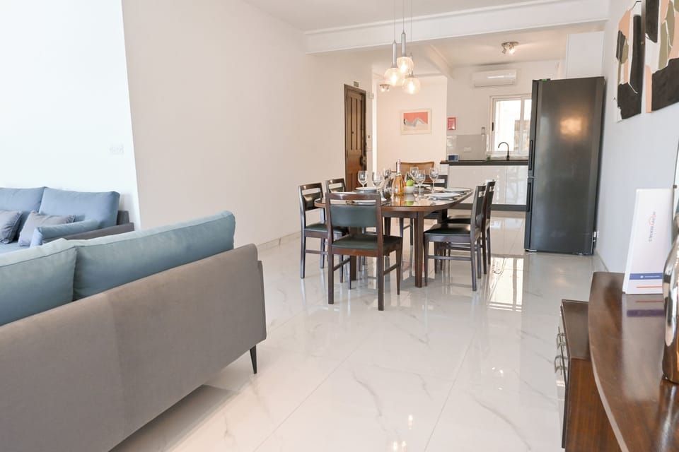 Living and dining room