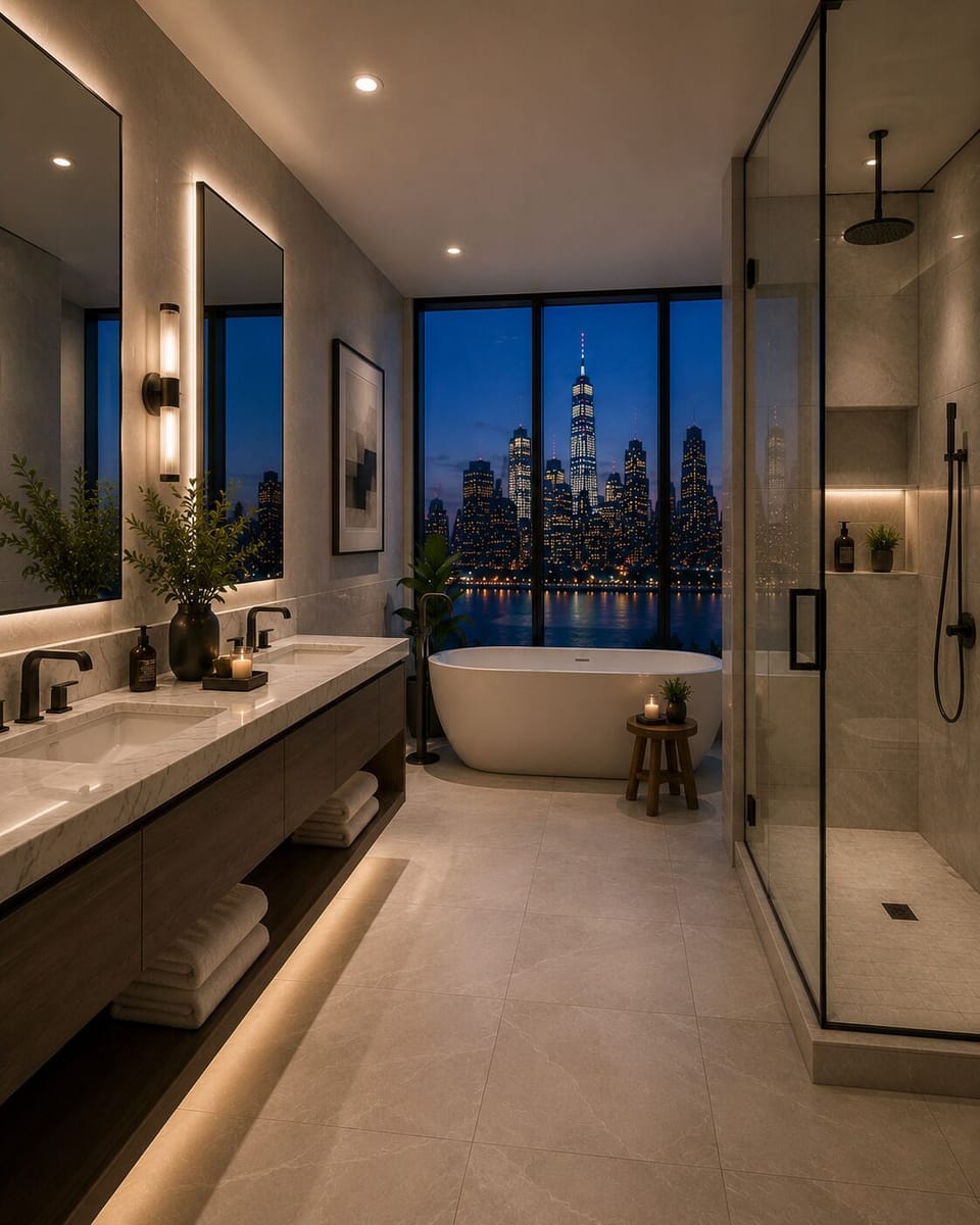Apartment, City View | Bathroom