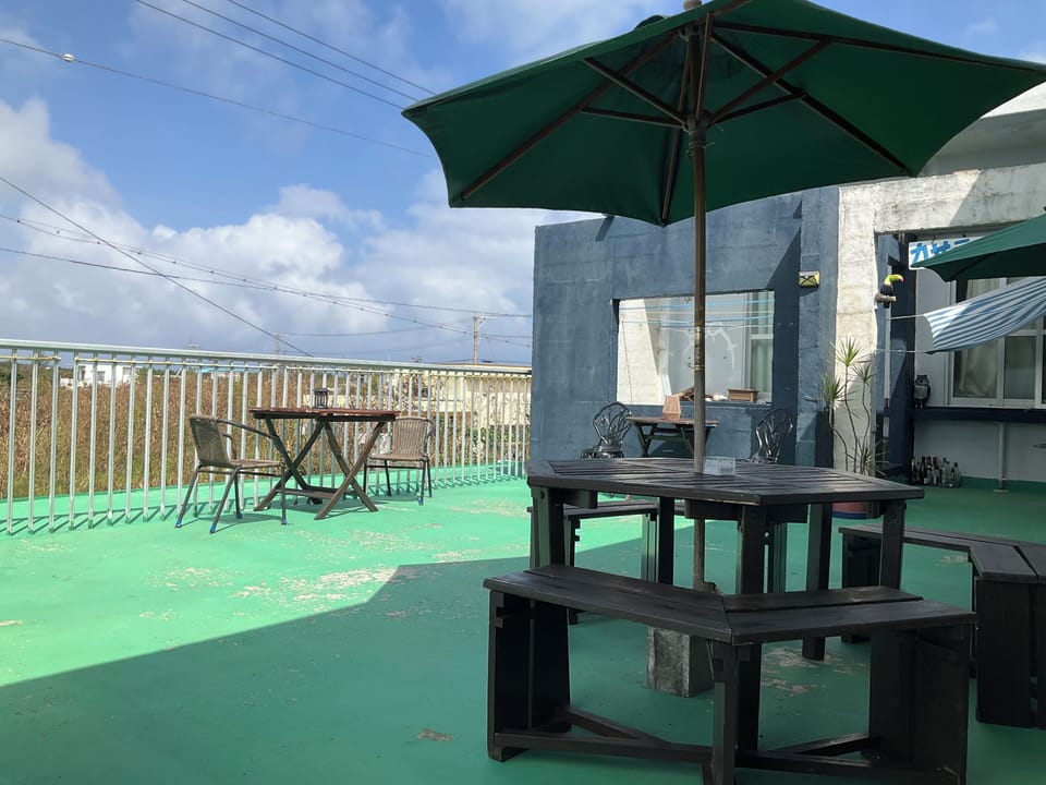 Double Room with Hammock, Non Smoking | Outdoor dining