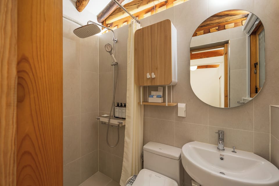 Traditional House, Courtyard View | Bathroom | Free toiletries, slippers, bidet, towels