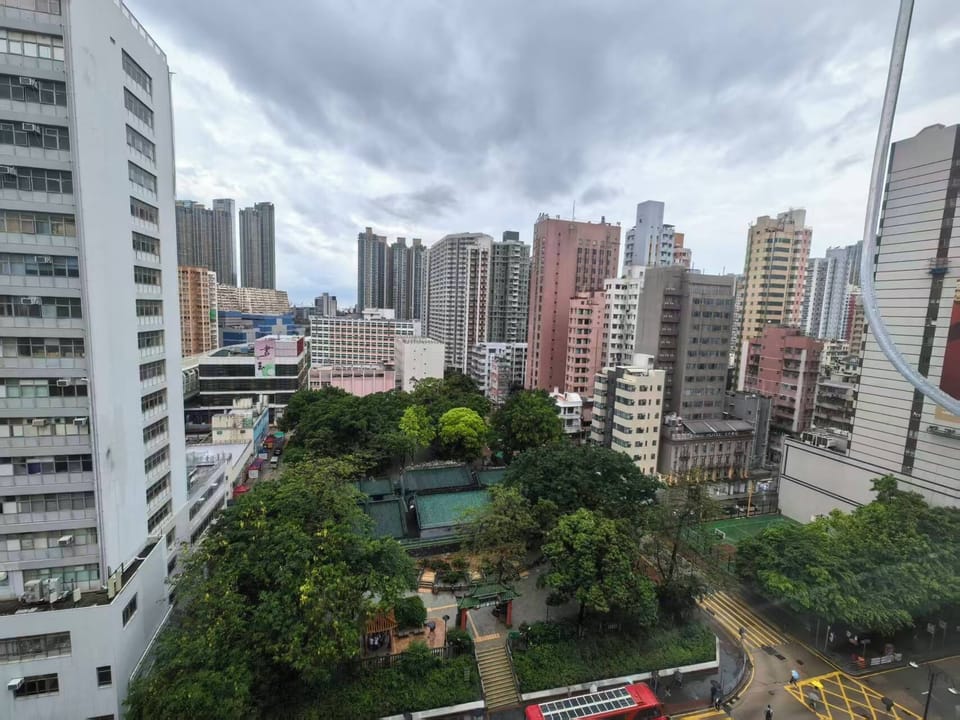 Economy Twin Room, City View | View from property