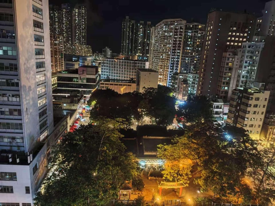 Economy Twin Room, City View | Aerial view
