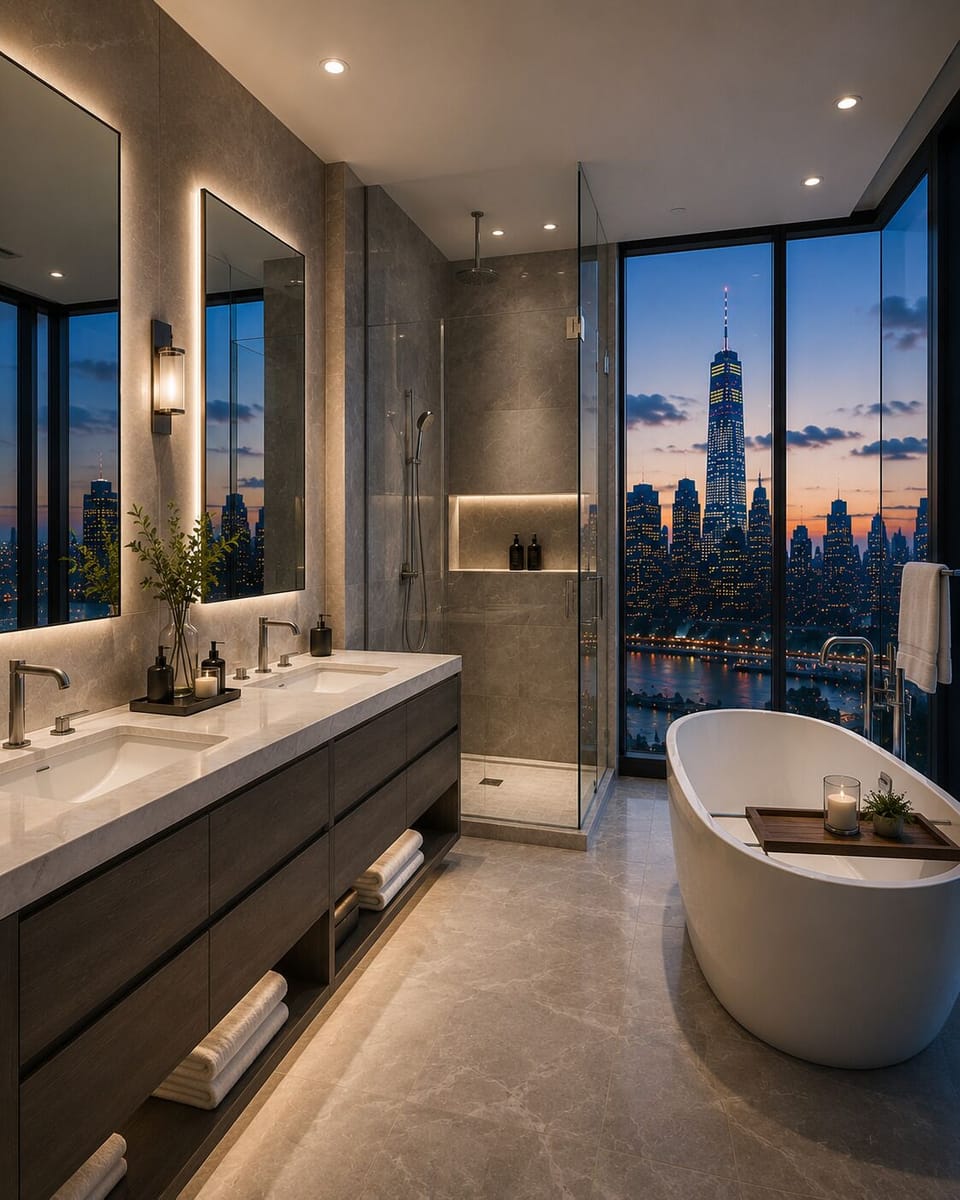 Apartment, City View | Bathroom