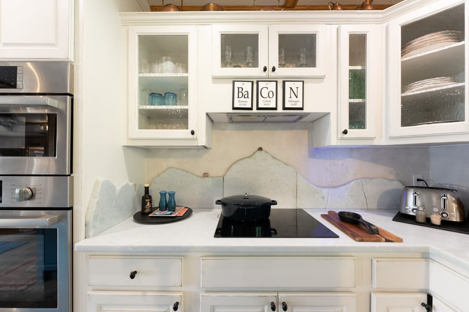 Electric stove top. | Main Level