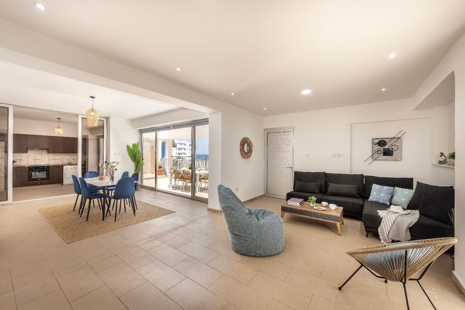 Living Room and Dining Area