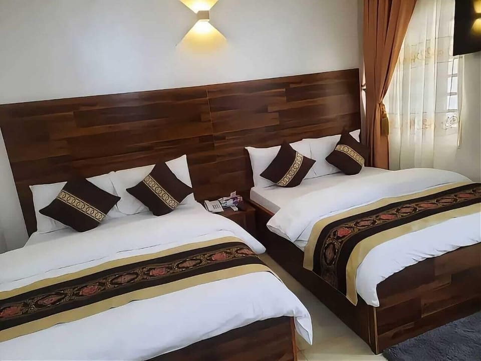 Double or Twin Room, Garden Area | In-room safe, desk, laptop workspace, blackout drapes