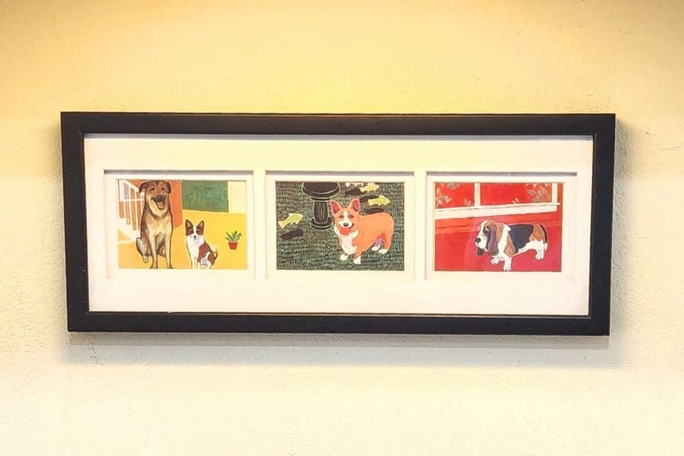 Find the dog leash hooks and foyer touches that make this property actually work for pet owners — details that tell you it was designed with your dog in mind.
