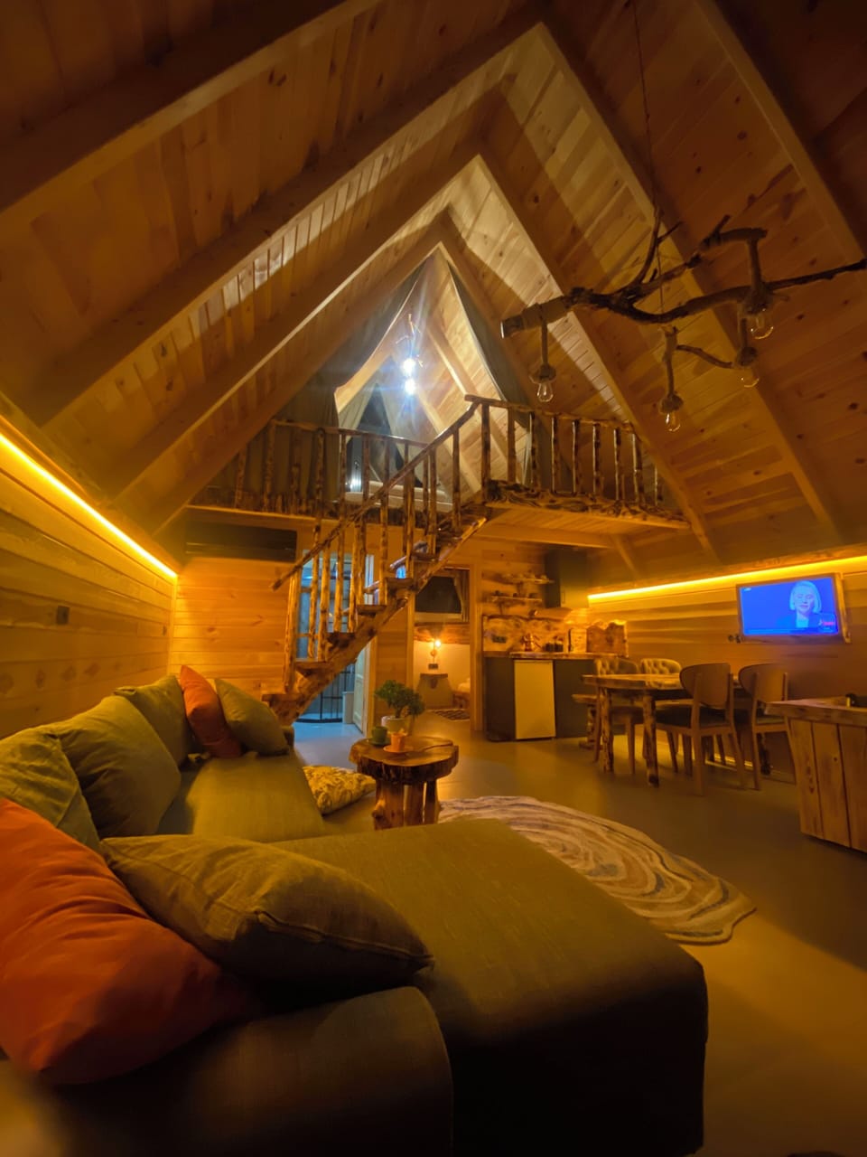Deluxe Bungalow, Balcony, Sea View | Living area