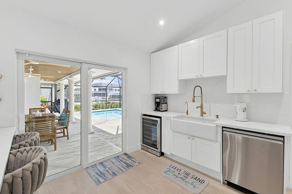 Kitchen | Coffee Station | Poolside View