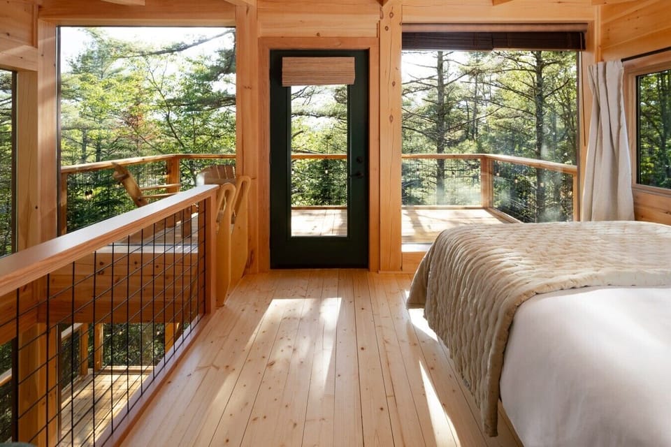 Alder Treehouse Bedroom View