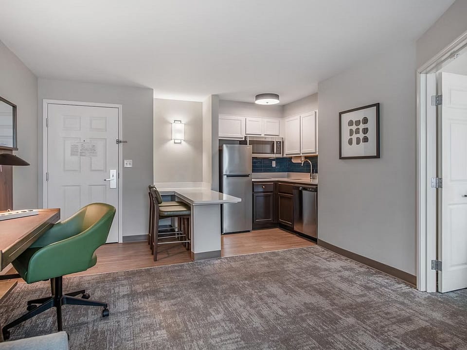 Cook with ease in the fully-equipped kitchen, complete with modern appliances and everything you need for a comfortable stay.