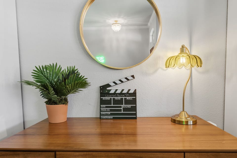Cute details, warm glow — your little glam corner awaits!